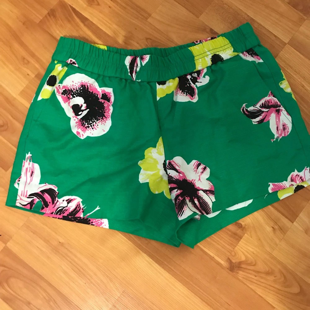 J Crew factory floral shorts
